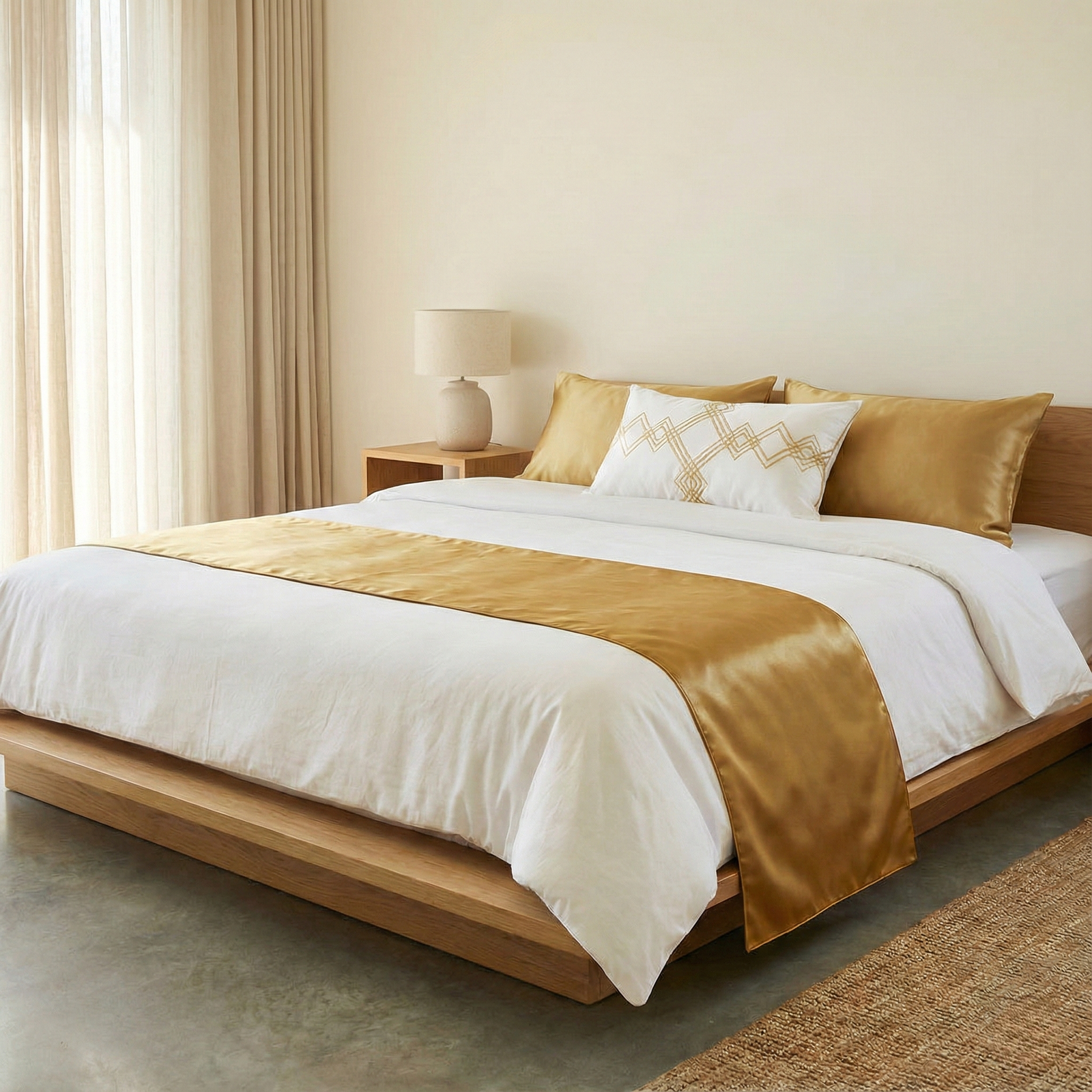 Bed Runner – Gold